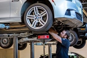 BMW oil change service Dallas