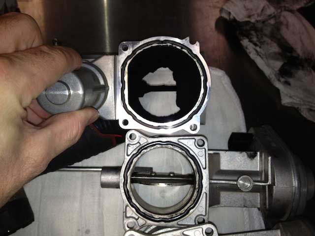 Carbon Caked Intake Ports