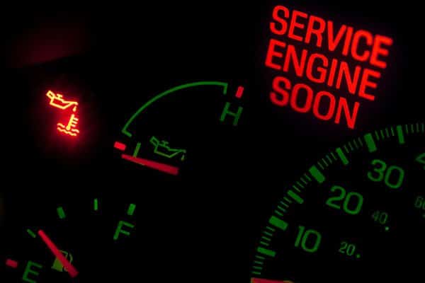 Auto shop oil pressure