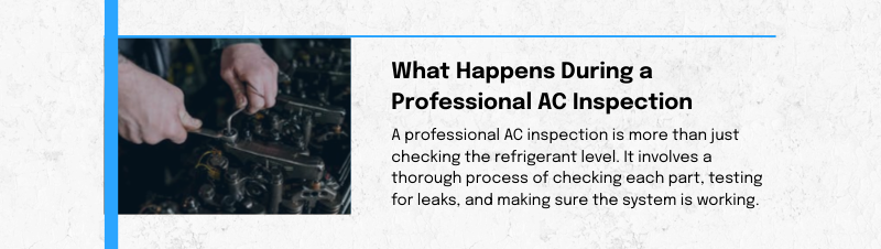 professional ac inspection service