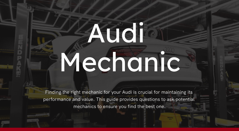 audi mechanic in dallas
