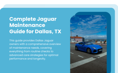 Complete Jaguar Maintenance Guide for Dallas, TX