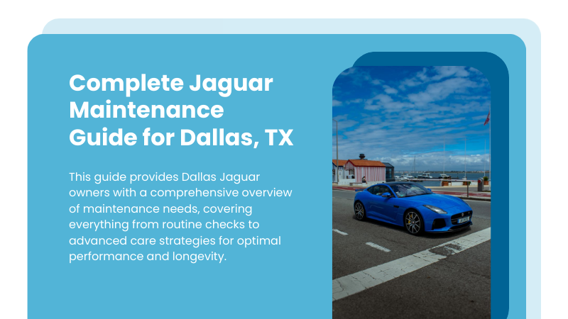jaguar maintenance in dallas tx