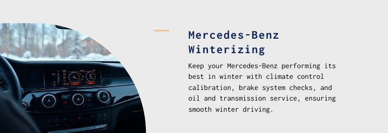 mercedes benz winterizing