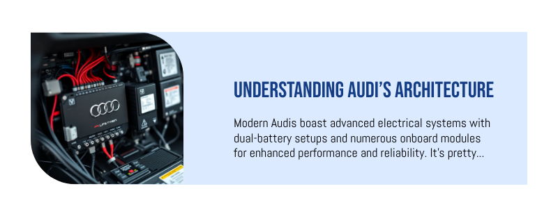 audi electrical architecture