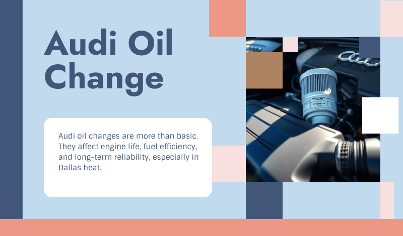 audi oil change