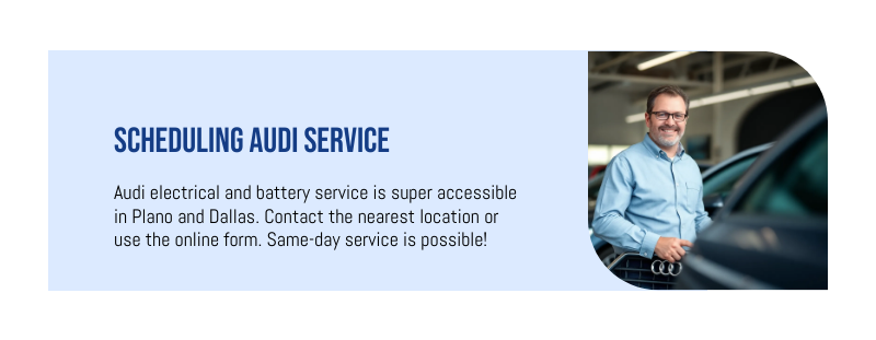 schedule audi service dallas