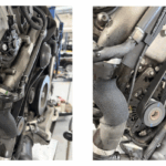 porsche timing cover leak