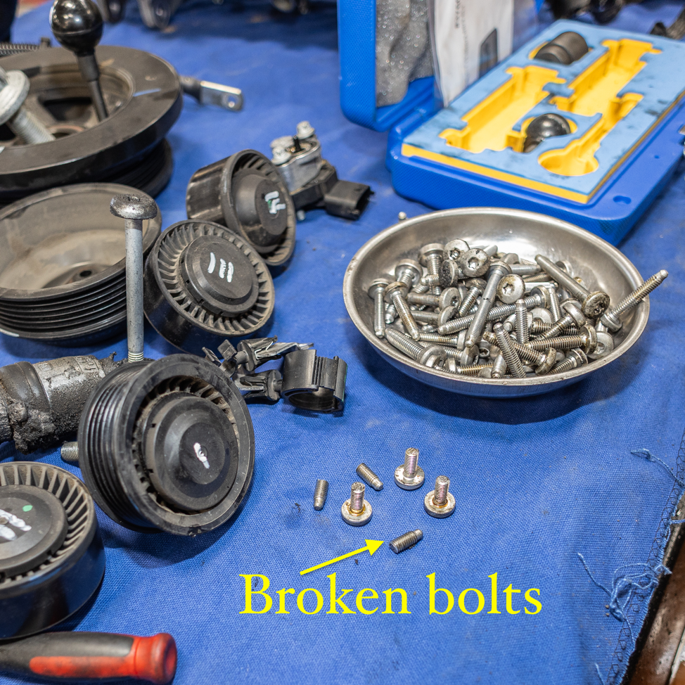 porsche timing cover leak causes