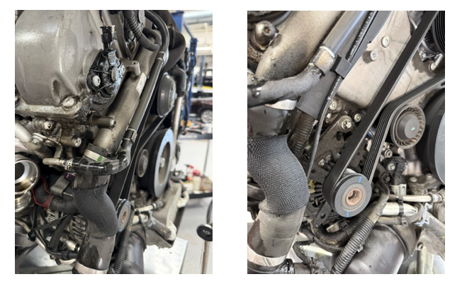 porsche timing cover leak