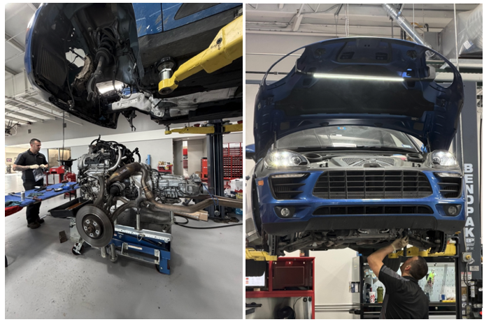 porsche timing cover service in dallas