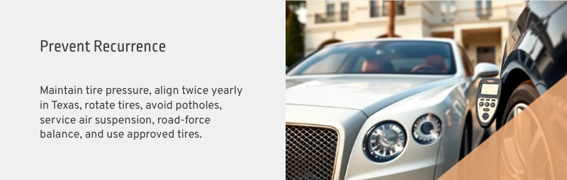 preventative maintenance for bentleys