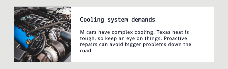 m series cooling system fixes