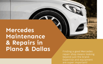Mercedes Maintenance & Repairs in Plano & Dallas