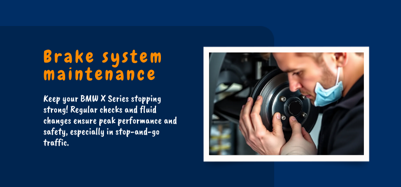 x series brake maintenance