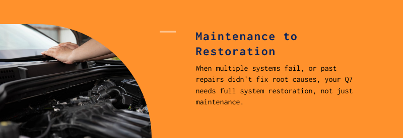 audi q7 maintenance