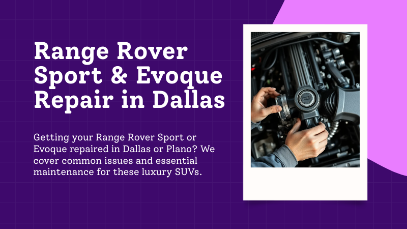 range rover sport and evoque mechanic