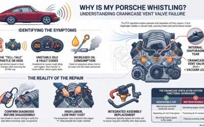 What is a Porsche Crankcase Vent Valve — And What Happens When the Diaphragm Tears?