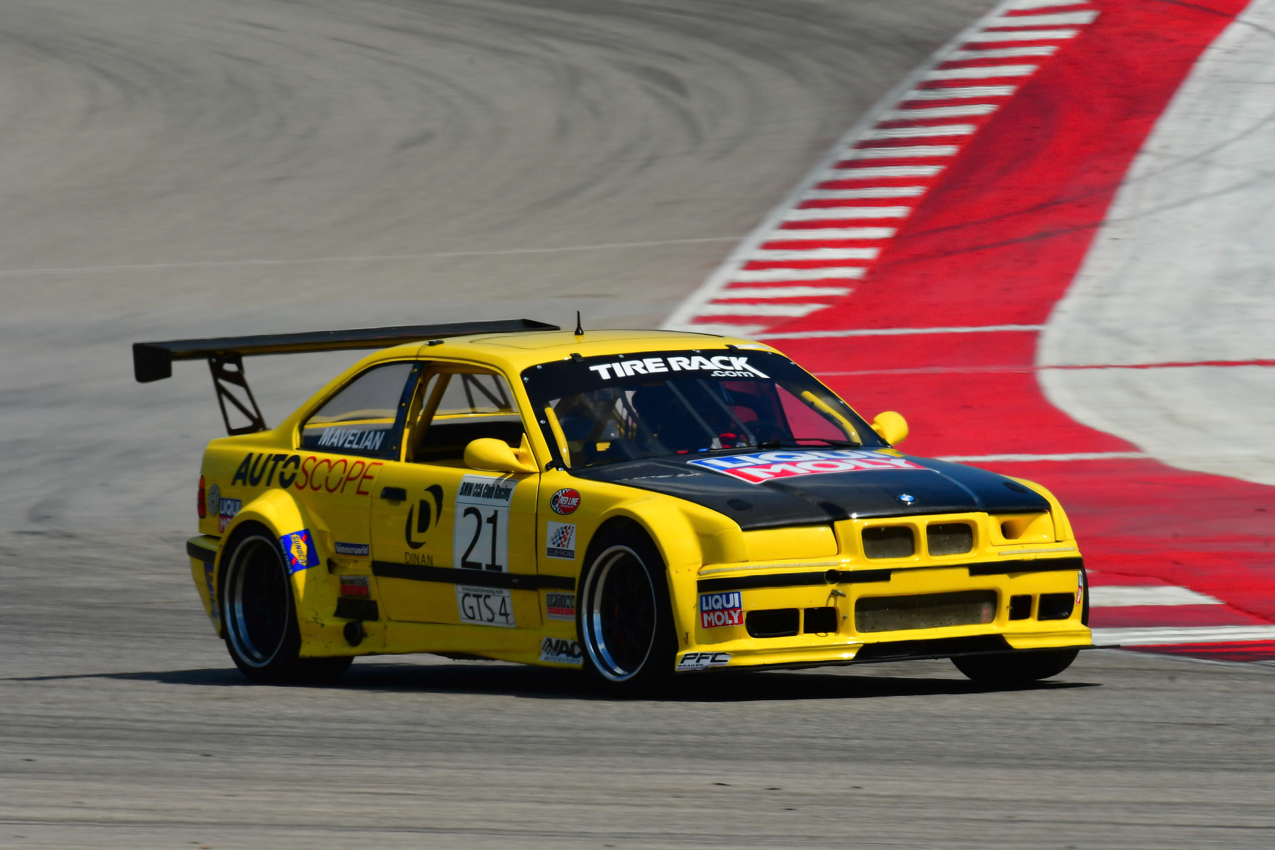 The AutoScope race car