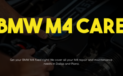 BMW M4 Repair & Mechanic in Dallas & Plano